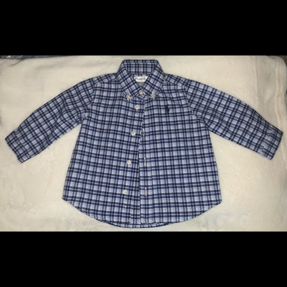 Ralph Lauren baby boy button down shirt